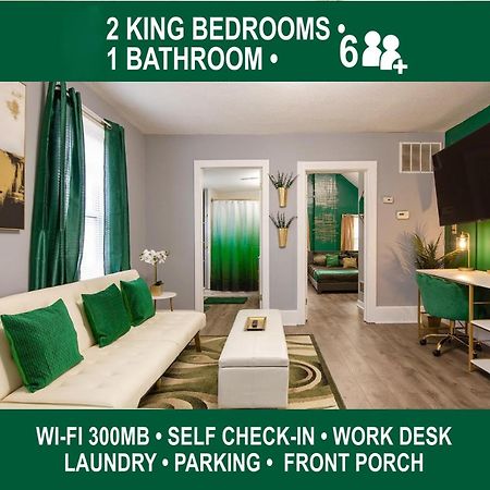 The Tremont Emerald - By Christmas Story House - Historic Charm & Modern Comfort Near Downtown With Parking, 300Mb Wifi & Self Check-In 克里夫兰 外观 照片