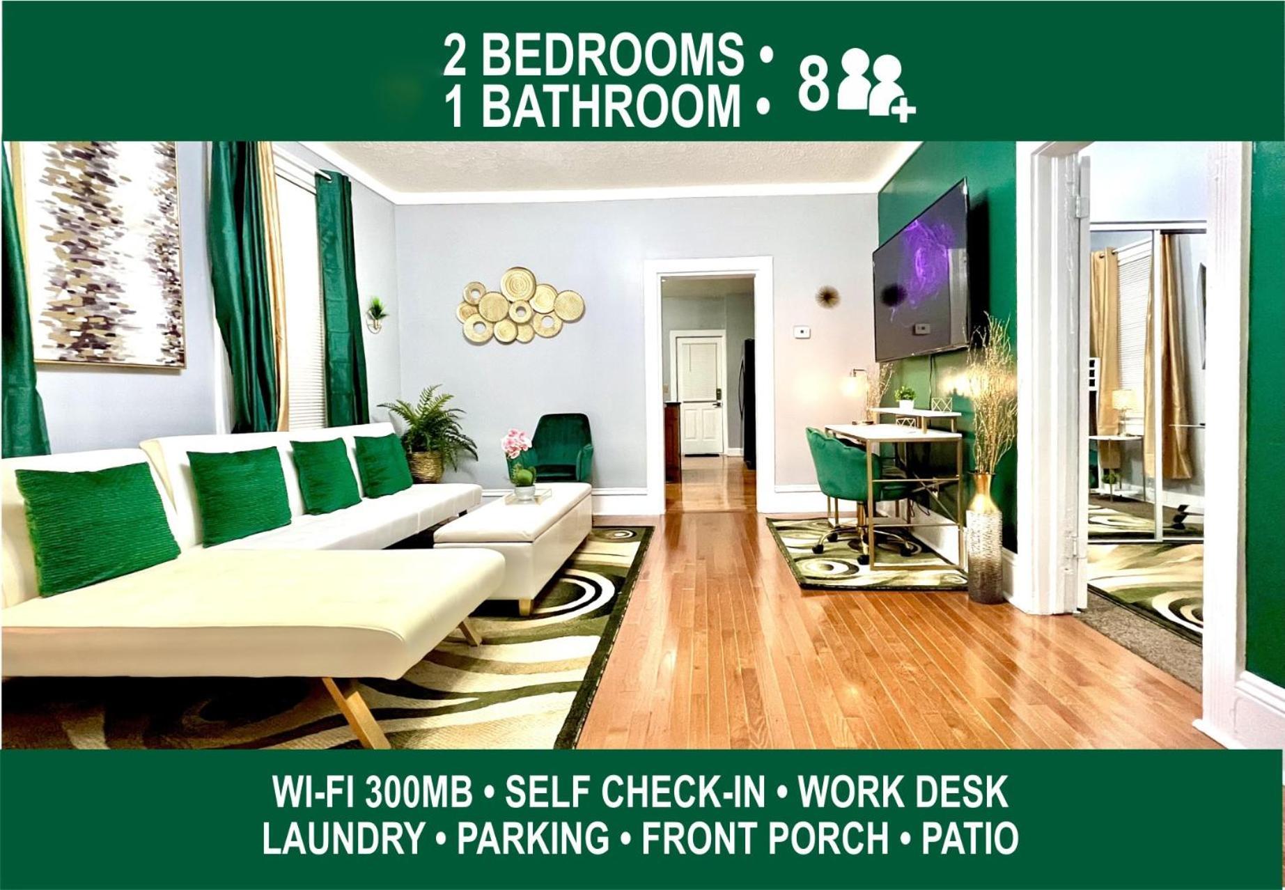 The Tremont Emerald - By Christmas Story House - Historic Charm & Modern Comfort Near Downtown With Parking, 300Mb Wifi & Self Check-In 克里夫兰 外观 照片